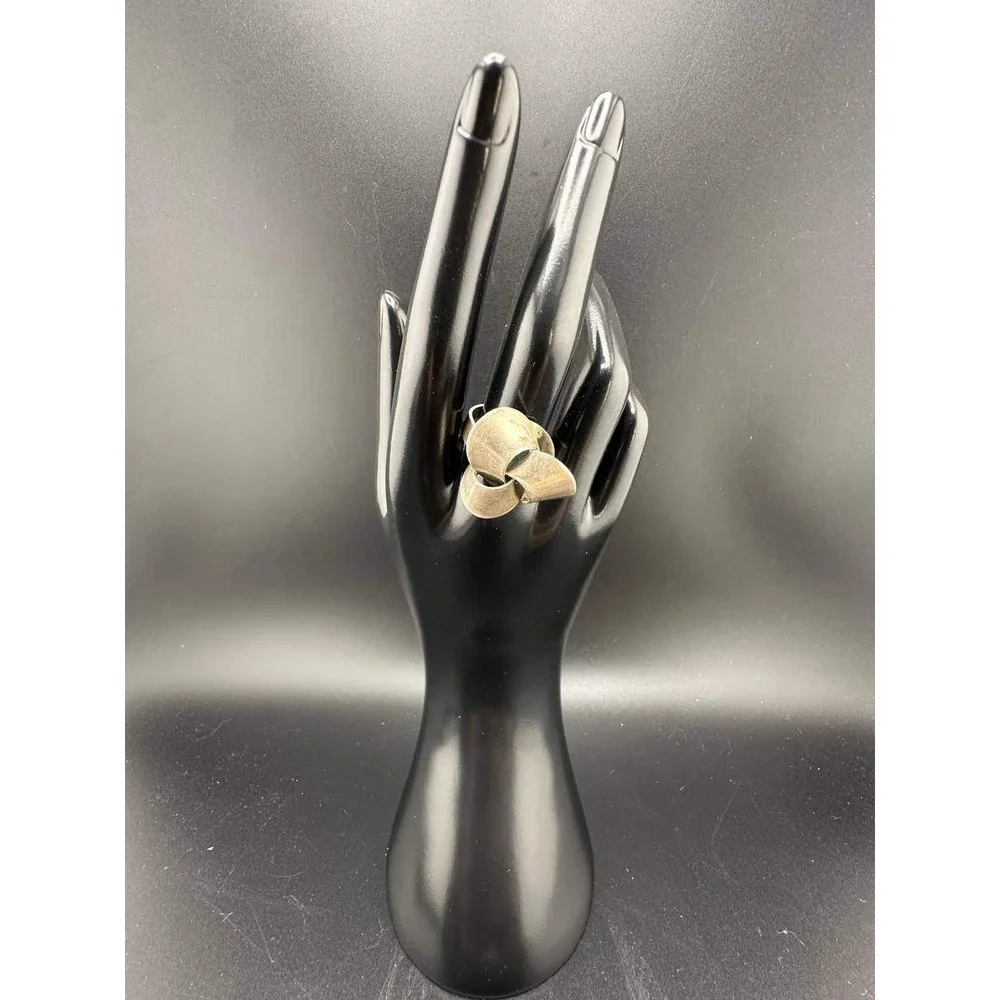 David Andersen Norway Sterling 925S Modernist Ring 051 (54)